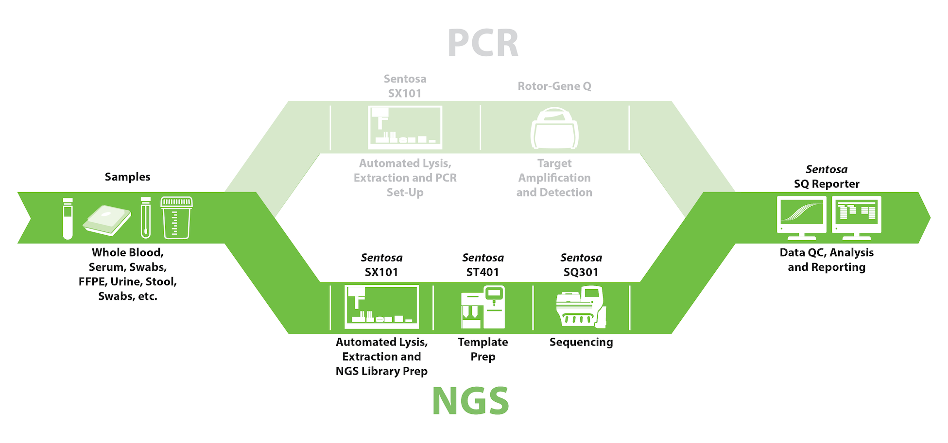 Integrated Pcr Ngs Workflows For Infectious Disease And Oncology